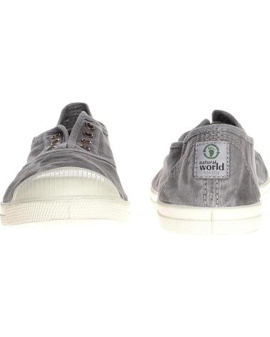 NATURAL WORLD 54 WP150 WALLABI WASHED ZAPATO WALLABI UNISEX DE ALGODON - K KAKI