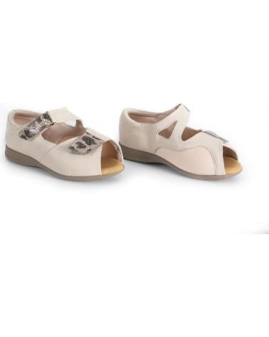 Sandalias de Mujer CALZAMEDI SANDALIA ORTOPEDICA DIABETICO BEIGE