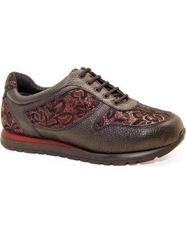 Zapatos de Mujer CALZAMEDI ZAPATILLAS DEPORTIVAS ESTAMPADO W BURDEOS