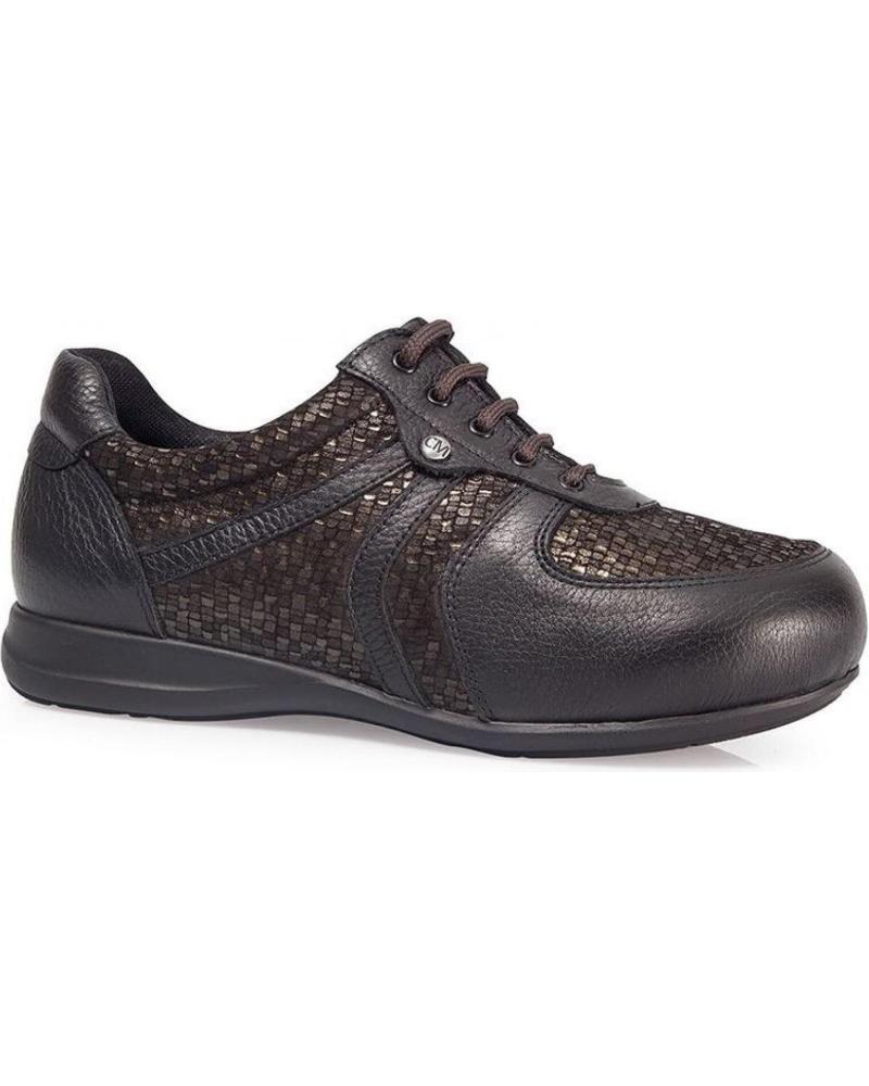 Zapatos de Mujer CALZAMEDI ZAPATILLAS DIABETICO PALA ELASTICA W MARRON