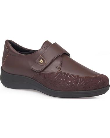 Chaussures pour Femme CALZAMEDI ZAPATOS MUY COMODO Y ELASTICO DIABETICO MARRON