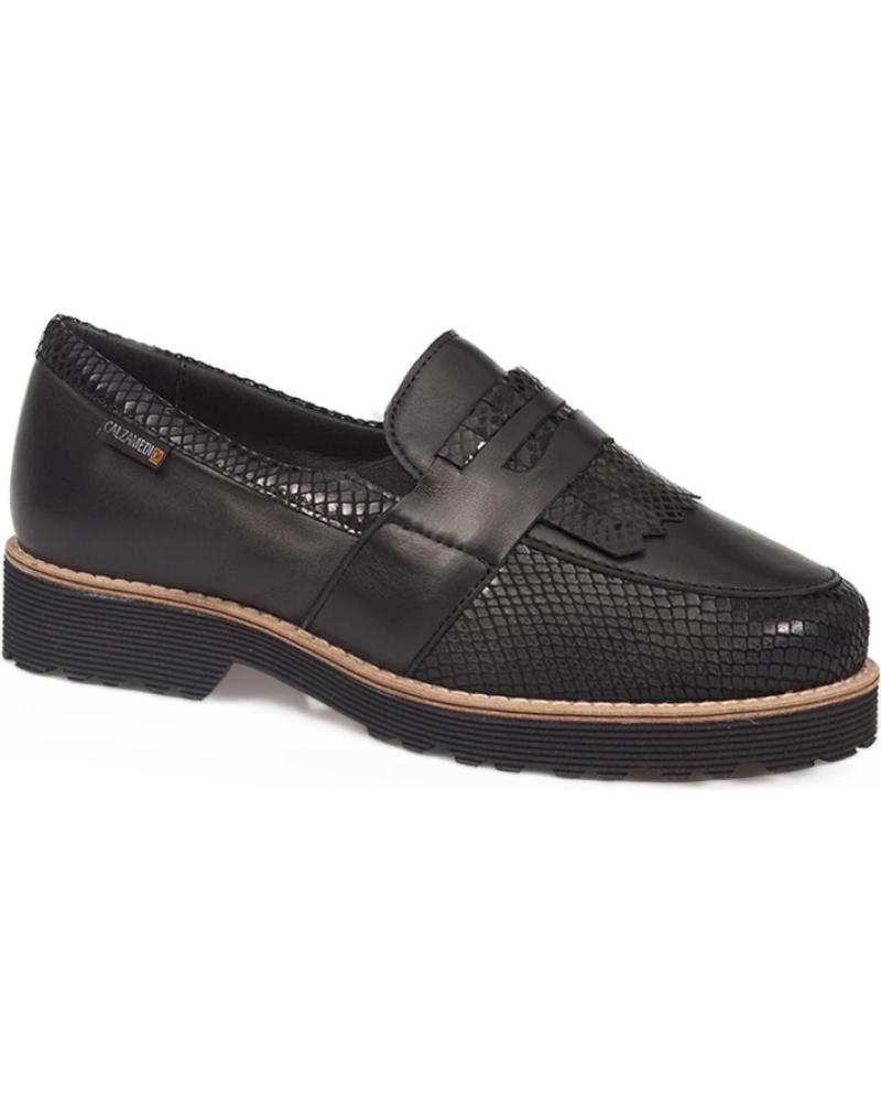 Chaussures pour Femme CALZAMEDI ZAPATOS ELASTICO 0715 NEGRO