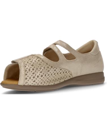 Sandalias de Mujer CALZAMEDI SANDALIA ORTOPEDICA TROQUELADA BEIGE