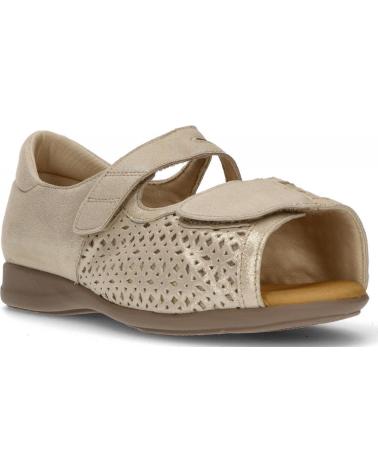 Sandalias de Mujer CALZAMEDI SANDALIA ORTOPEDICA TROQUELADA BEIGE