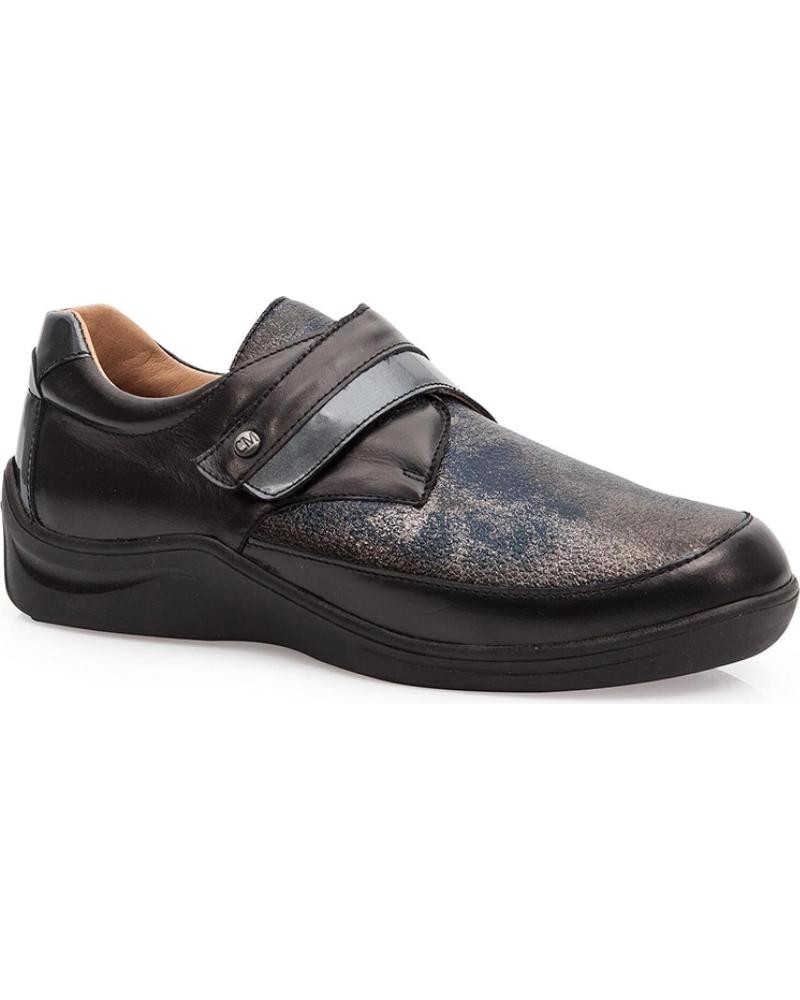 Chaussures pour Femme CALZAMEDI ZAPATOS ELASTICO DIABETICO 0750 NEGROAZUL
