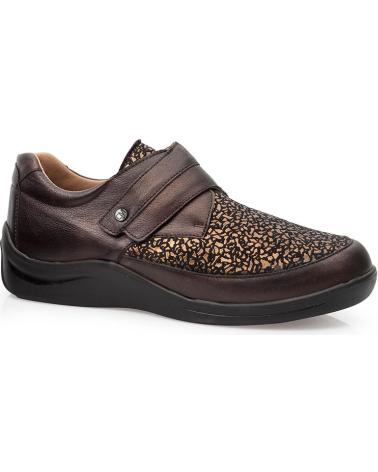 Zapatos de Mujer CALZAMEDI ZAPATOS ELASTICO DIABETICO 0750 MARRON