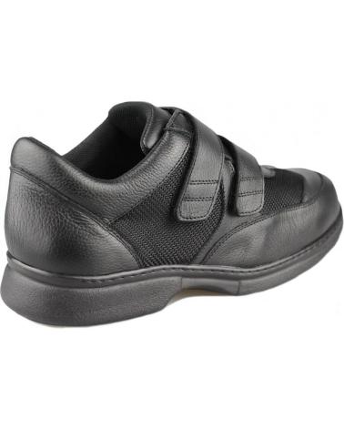 Schuhe für Herren CALZAMEDI ZAPATOS DOBLE VELCRO COMODO DIABETICO H NEGRO
