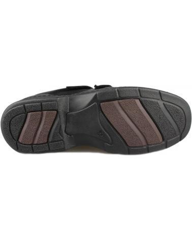 Schuhe für Herren CALZAMEDI ZAPATOS DOBLE VELCRO COMODO DIABETICO H NEGRO