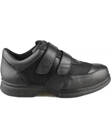 Schuhe für Herren CALZAMEDI ZAPATOS DOBLE VELCRO COMODO DIABETICO H NEGRO
