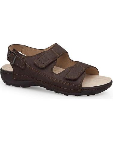 Sandalias de Hombre CALZAMEDI SANDALIAS BECHAMP MARRON