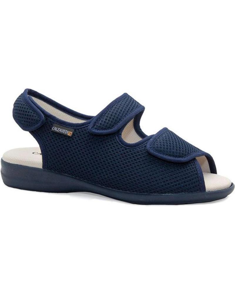 Zapatillas deporte de Mujer y Hombre calzamedi DOMESTICO Y-O POSTOPERATORIO ABIERTO 3086 AZUL