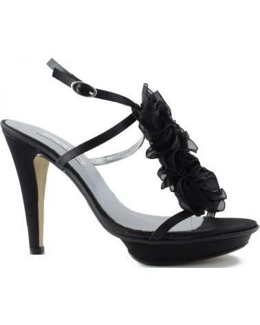 Woman Sandals ANGEL ALARCON ANG ALARCON ZAPATOS DE FIESTA RASO NEGRO