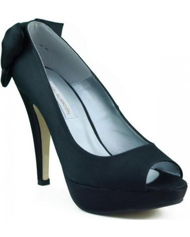 Zapatos de tacón de Mujer ANGEL ALARCON ANG ALARCON RASO NEGRO