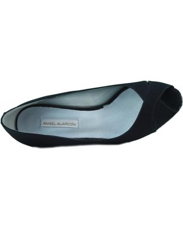 Zapatos de tacón de Mujer ANGEL ALARCON RASO FIESTA ZAPATO DE FIESTA MUJER NEGRO