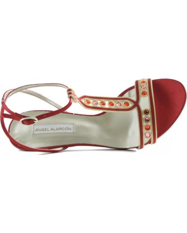 Zapatos de tacón de Mujer ANGEL ALARCON ANG ALARCON OPORTO ROJO