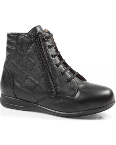 Botines de Mujer CALZAMEDI BOTINES PIEL ESPECIAL DIABETICOS W NEGRO