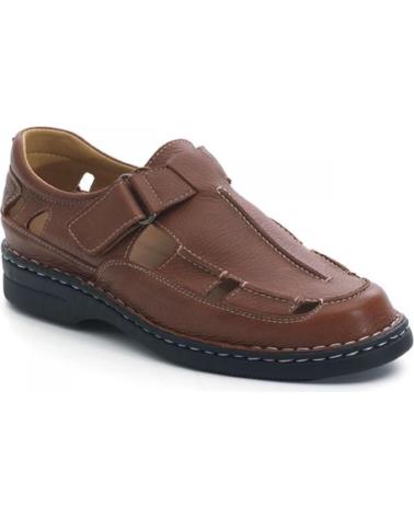 Sandalias de Hombre CALZAMEDI SANDALIAS GIOTTO MARRON