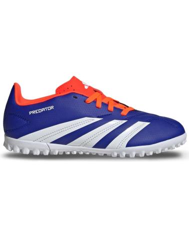 Esportes  de Menina e Menino ADIDAS ZAPATILLAS FUTBOL LUCBLU-FTWWHT-SOLRED
