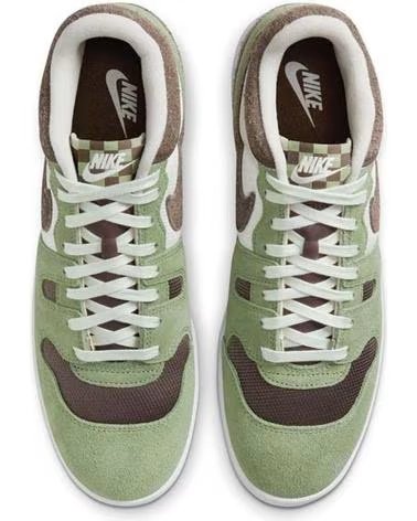 Sportif pour Femme et Garçon NIKE BASKETS MAC ATTACK VERT VERDE