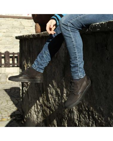 Botins de Homem DUCA DI MORRONE - EROS-NABUK BLACK