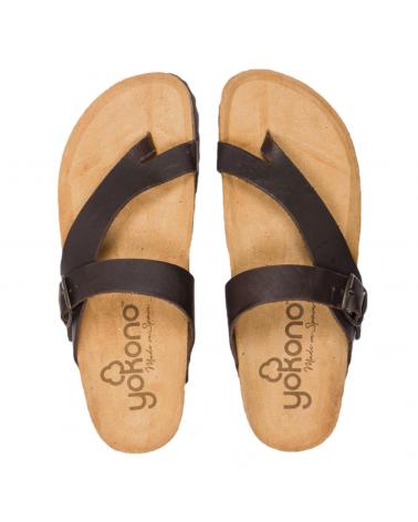 Sandalias de Hombre YOKONO SANDALIAS CASUAL SPRINTER MARRON
