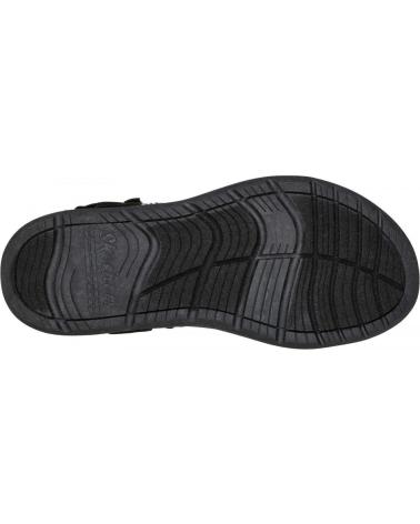 Woman Sandals SKECHERS SANDALIAS PLANAS 163221 NEGRO