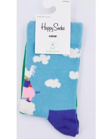HAPPY SOCKS MÄDCHEN SOCKEN KFAT01 6000 MEHRFARBIG MULTICOLOR