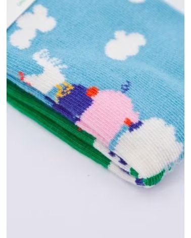 HAPPY SOCKS MÄDCHEN SOCKEN KFAT01 6000 MEHRFARBIG MULTICOLOR