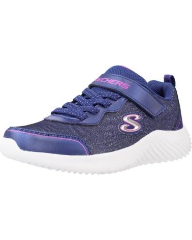 SCARPE SPORTIVE SKECHERS BOUNDER GIRLY GROOVE BLU NVY NVY