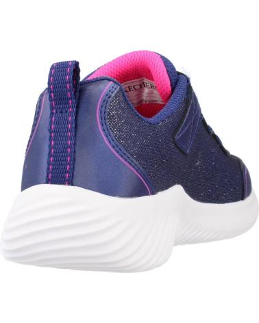 SCARPE SPORTIVE SKECHERS BOUNDER GIRLY GROOVE BLU NVY NVY