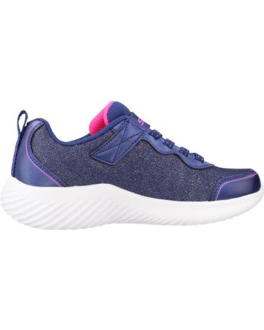 SCARPE SPORTIVE SKECHERS BOUNDER GIRLY GROOVE BLU NVY NVY