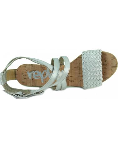 Sandalias de Mujer REPLAY ELSA SILVER PLATA