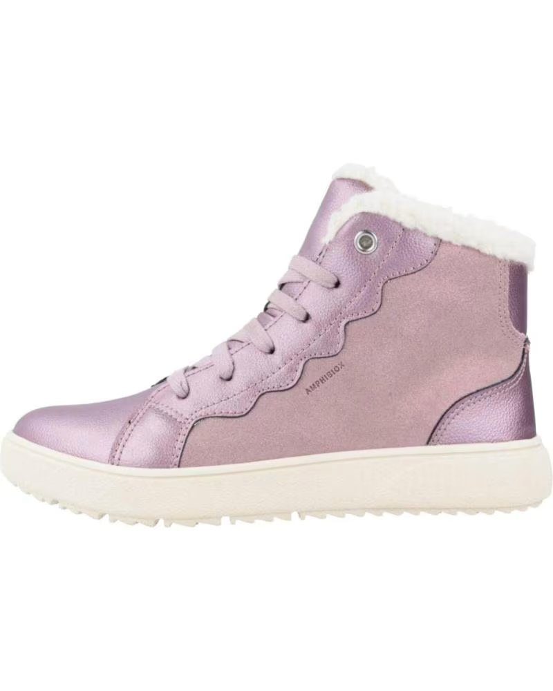 Bottines pour Fille GEOX BOTAS NINA MODELO J THELEVEN G COLOR VIOLETA C8007