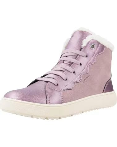 Bottines pour Fille GEOX BOTAS NINA MODELO J THELEVEN G COLOR VIOLETA C8007