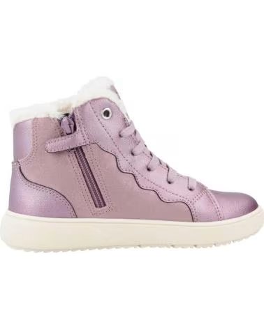 Bottines pour Fille GEOX BOTAS NINA MODELO J THELEVEN G COLOR VIOLETA C8007