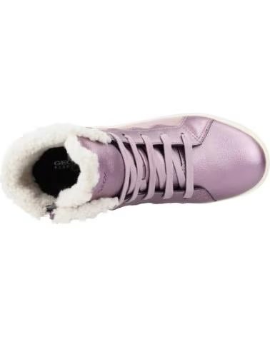 Bottines pour Fille GEOX BOTAS NINA MODELO J THELEVEN G COLOR VIOLETA C8007