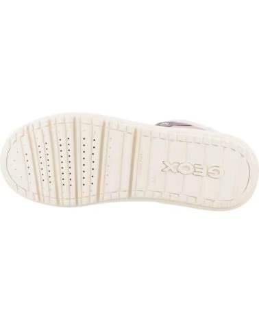 Bottines pour Fille GEOX BOTAS NINA MODELO J THELEVEN G COLOR VIOLETA C8007