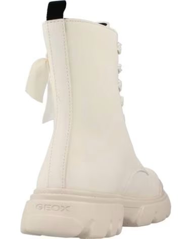 Boots für Mädchen GEOX BOTAS NINA MODELO J JUNETTE G COLOR BLANCO C1058
