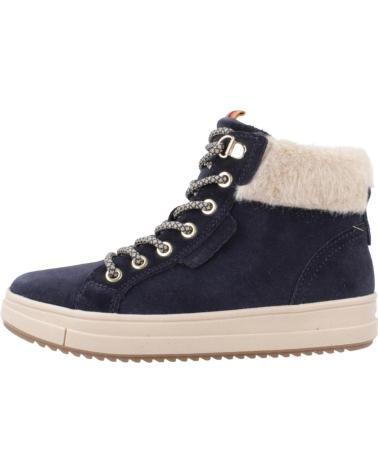 Stivaletti per Bambina GEOX BOTAS NINA MODELO J REBECCA GIRL WPF COLOR AZUL C4021