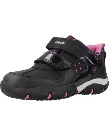 GEOX J BALTIC GIRL B ABX J26H1A C0922 - SCHWARZ FUCHSIA SNEAKER C0922