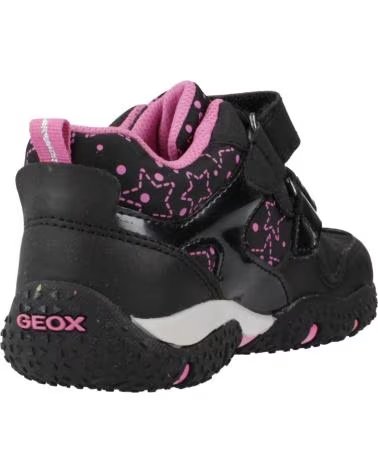 GEOX J BALTIC GIRL B ABX J26H1A C0922 - SCHWARZ FUCHSIA SNEAKER C0922