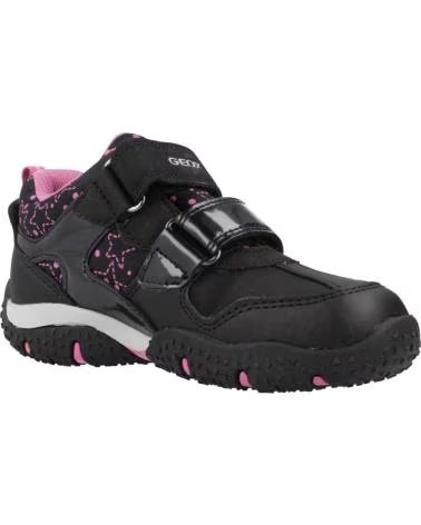 GEOX J BALTIC GIRL B ABX J26H1A C0922 - SCHWARZ FUCHSIA SNEAKER C0922