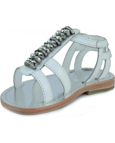 Sandali per Bambina OCA LOCA SHOES OCA LOCA SANDALIA BEBE STRASS BLANCO