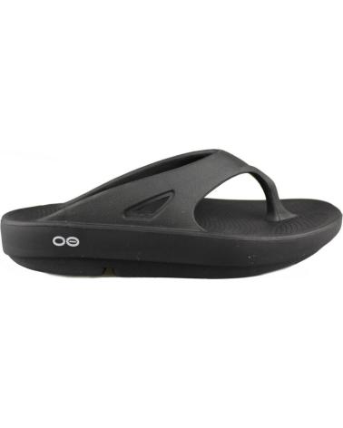 Chanclas de Mujer y Hombre oofos OORIGINAL BLACK