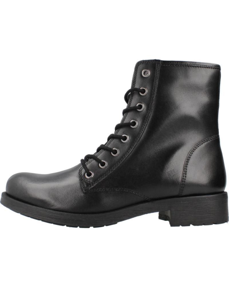 Woman boots GEOX BOTAS NINA MODELO D RAWELLE COLOR NEGRO C9999