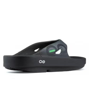 Chinelos de Mulher e Homem OOFOS CHANCLAS COMODAS OORIGINAL SPORT GRAPHITE