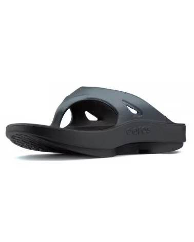 Chinelos de Mulher e Homem OOFOS CHANCLAS COMODAS OORIGINAL SPORT GRAPHITE
