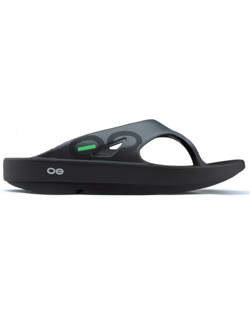 Chinelos de Mulher e Homem OOFOS CHANCLAS COMODAS OORIGINAL SPORT GRAPHITE