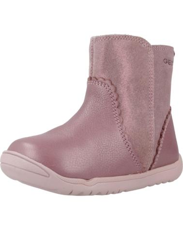 Stivali per Bambina GEOX BOTAS NINA MODELO B MACCHIA GIRL COLOR ROSA C8007