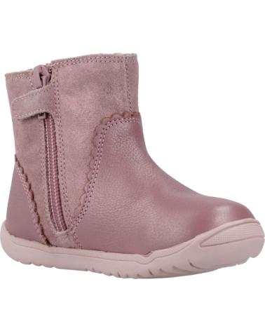 Stivali per Bambina GEOX BOTAS NINA MODELO B MACCHIA GIRL COLOR ROSA C8007